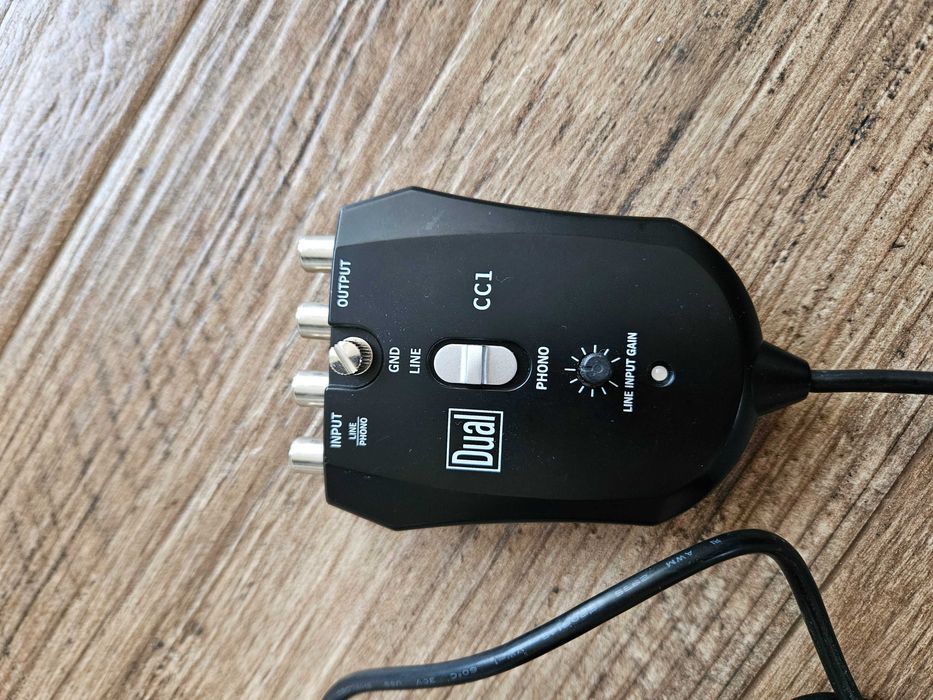 Adapter usb do gramofonu przegrywania winyli plyt na komputer Dual cc1