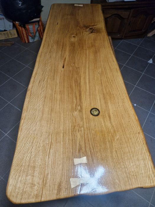 Stół blat monolit  debowy