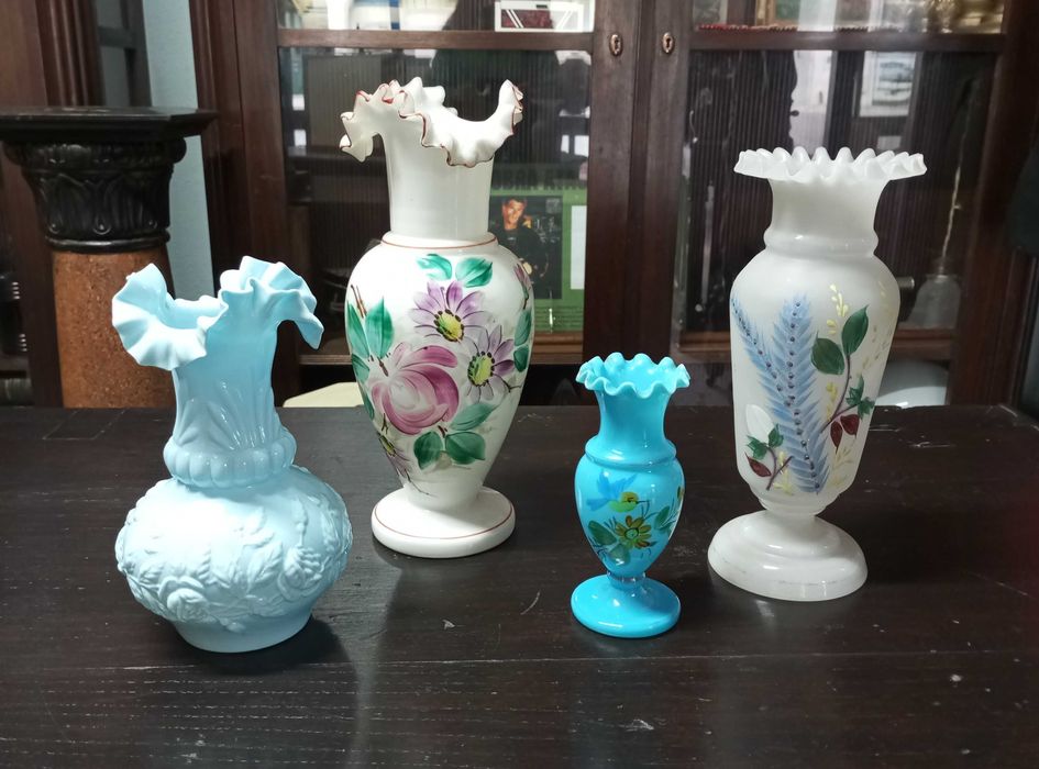 Antigas jarras em vidro séc. XIX/XX