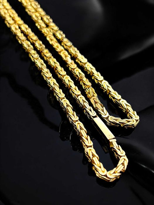 Ekskluzywny łańcuszek złoty – splot królewski |p. 585 | w. 33,44