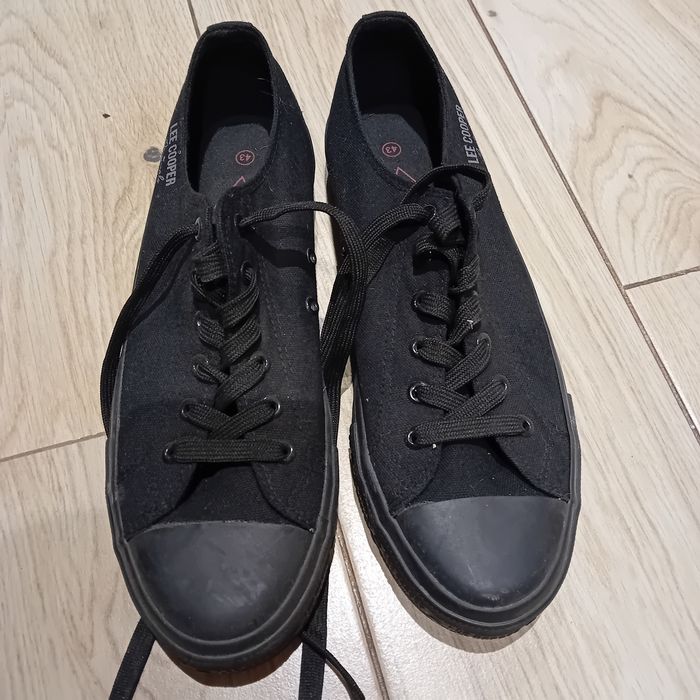 Lee Cooper trampki męskie czarne 43 jak nowe