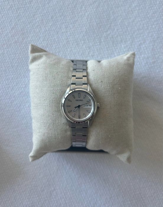 Relógio Seiko prateado