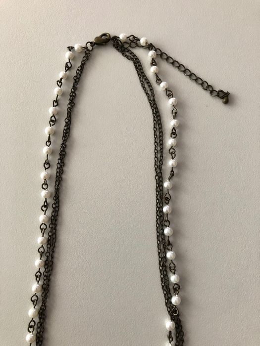 Colar pérolas e pedras | Pedra Dura