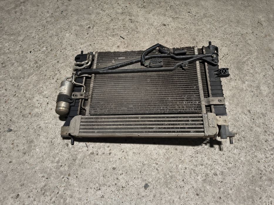 Chłodnice komplet wentylator opel Meriva A 1.7cdti chłodnica