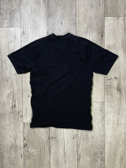 Puma BVB09 футболка M размер футбольная черная с принтом