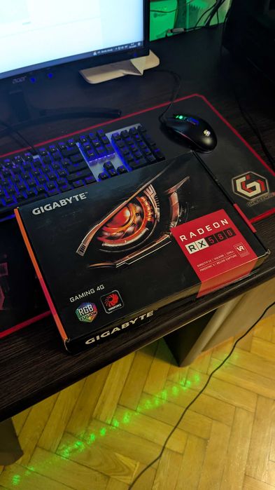 Відеокарта Gigabyte RX 580 4gb ІДЕАЛ