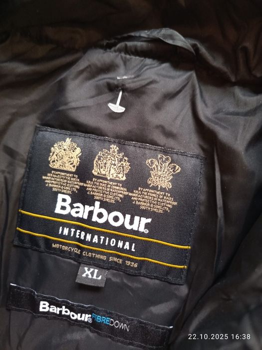 Oryginalne nowe ocieplane kurtki męskie Barbour