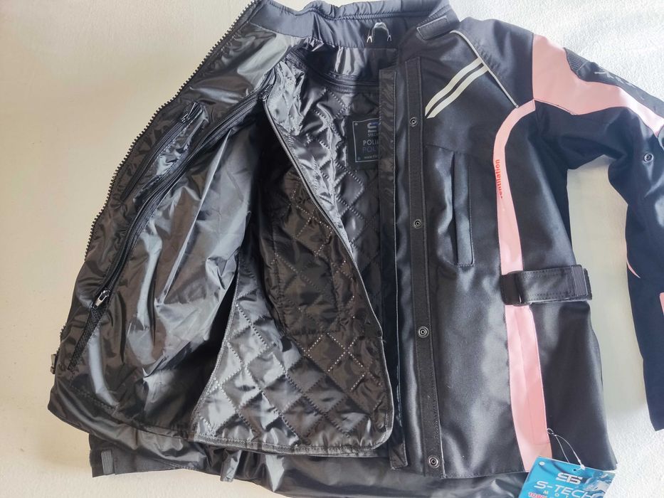 Casaco senhora c/proteções mota scooter novo