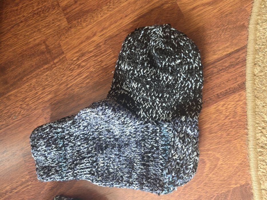 В'язані шкарпетки, теплі