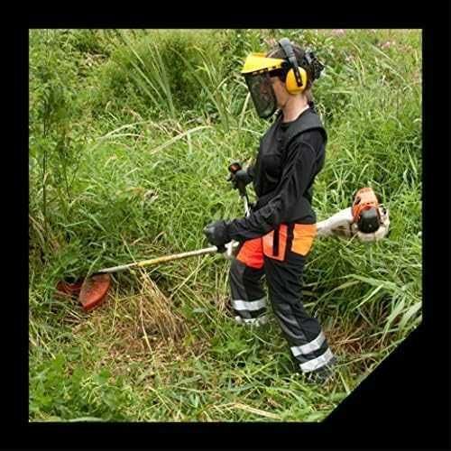 Máscara protetora e viseira de tela de aço