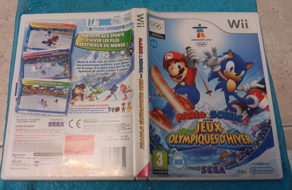 Jogos Olímpicos de Inverno Mario & Sonic Nintendo Wii