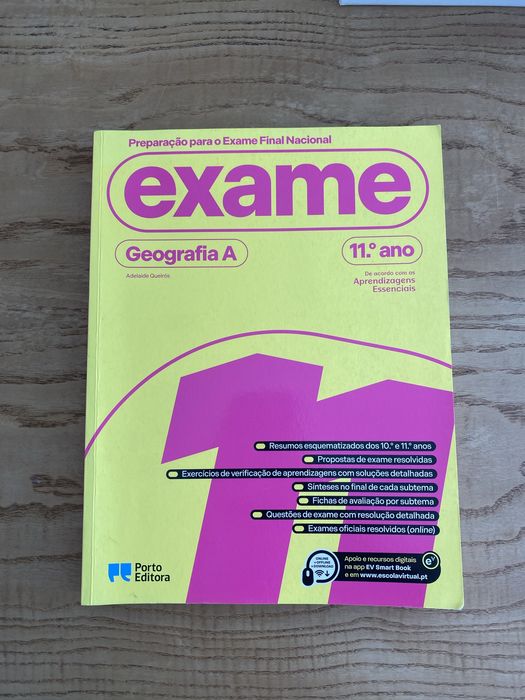 Preparação para o Exame Final Nacional - Geografia A - 11.° Ano