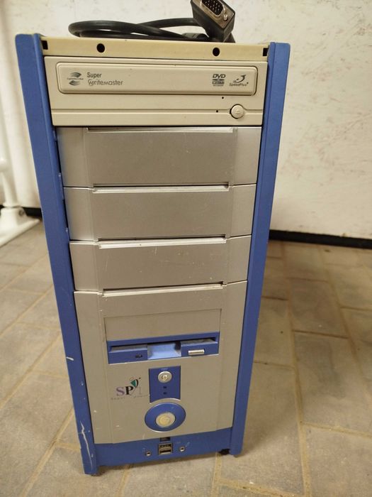 Komputer Retro PC AsRock P4i65G Prescott (Zasilacz startuje, brak obrazu)