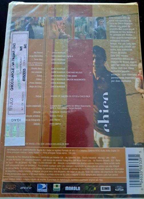 Dvd- Chico Buarque