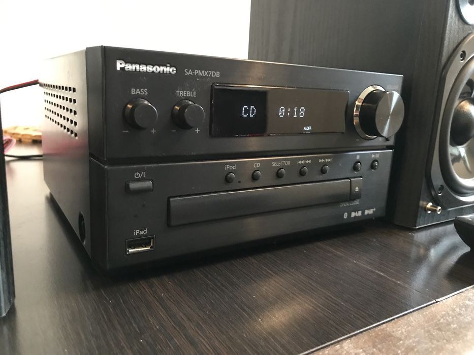Wieża  panasonic sa pmx 7DB bluetooth dab+