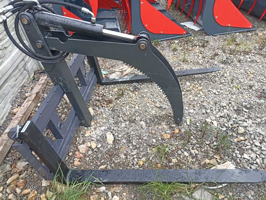 Chwytak ŁAPAK do kłód drewna -pod paleciaka na ramke 40 cm DOWÓZ