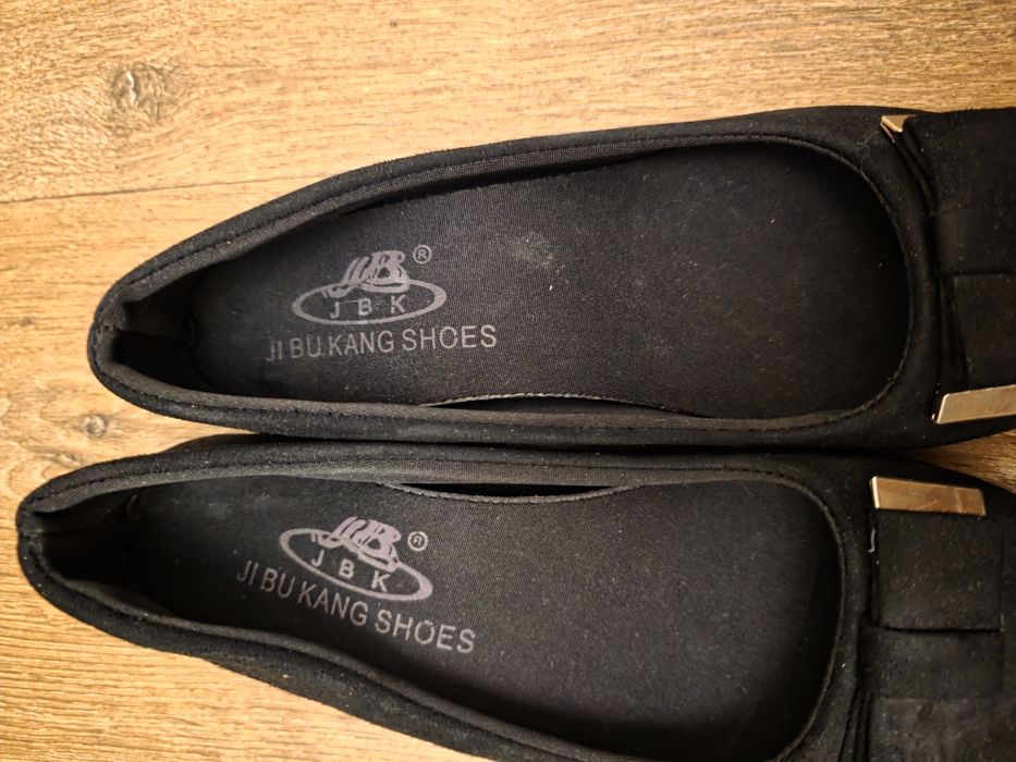 Балетки чорні 39р.