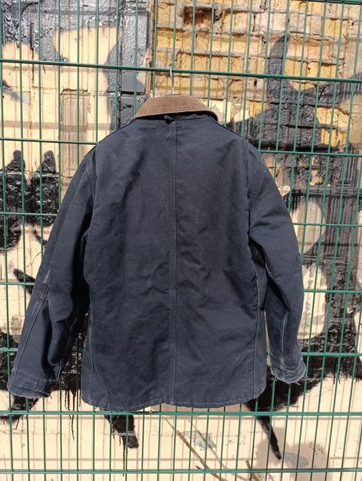 Винтажная рабочая куртка carhartt traditional coat duck made in usa