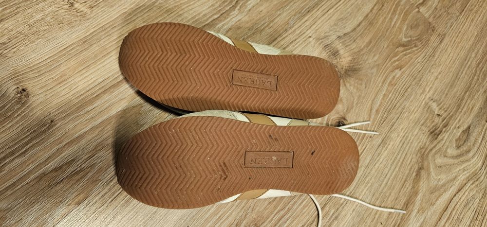 Ralph Lauren buty damskie rozmiar 36 wkładka 23,6cm używane beżowe