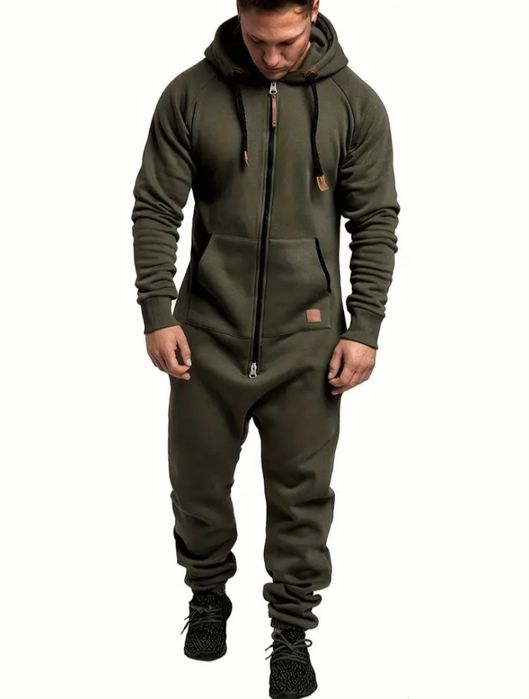 Мужской зимний теплый комбинезон-пижама.Подарок парню на Новый Год