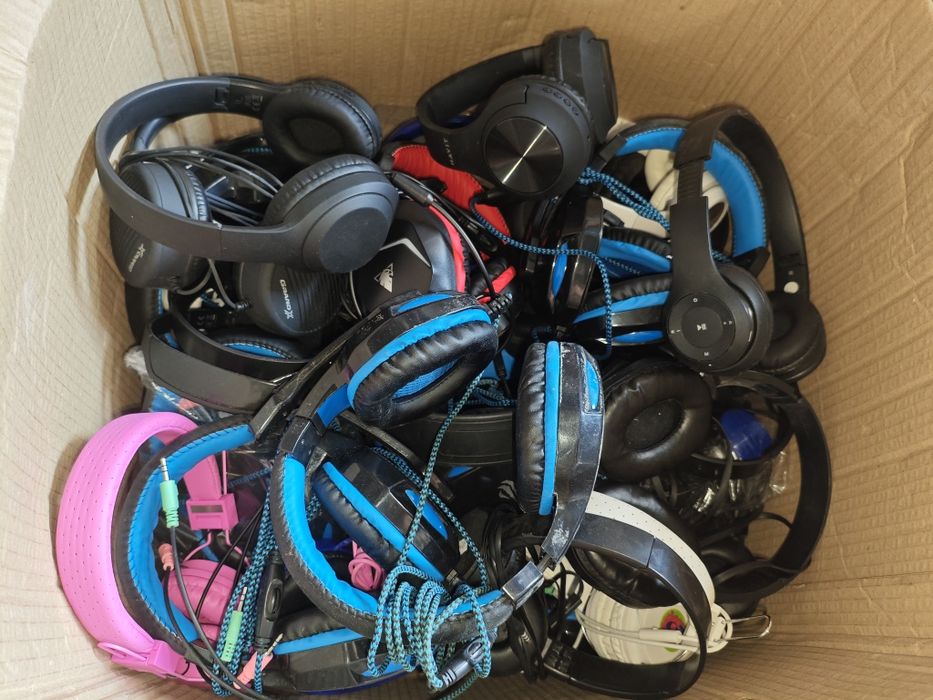 Наушники проводные беспроводные игровые с микрофоном опт