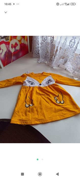 Сукня, лисичка жовтий