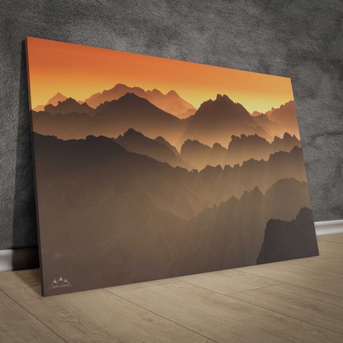 Piękne obrazy ścienne na płótnie Canvas 360G AUTORSKIE TATRY WYSOKIE