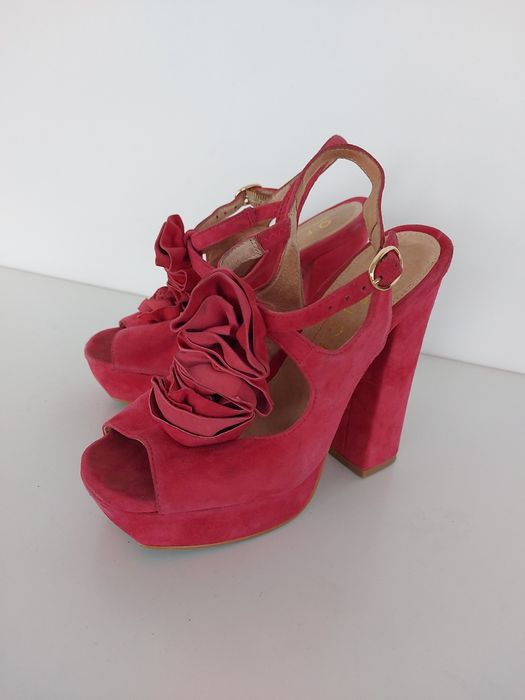 Buty sandały skórzane Office London w rozmiarze 36