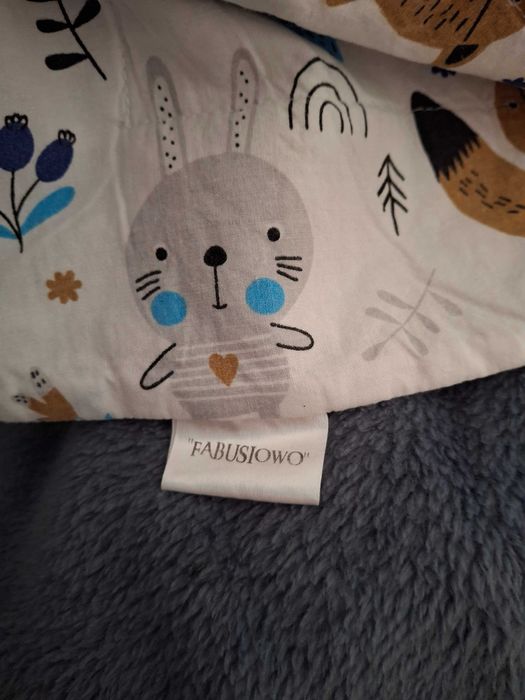 Poduszka i kołderka do wózka Fabusiowo
