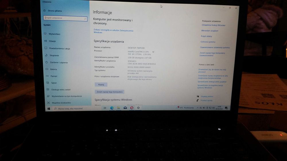 Laptop Dell Vostro 920