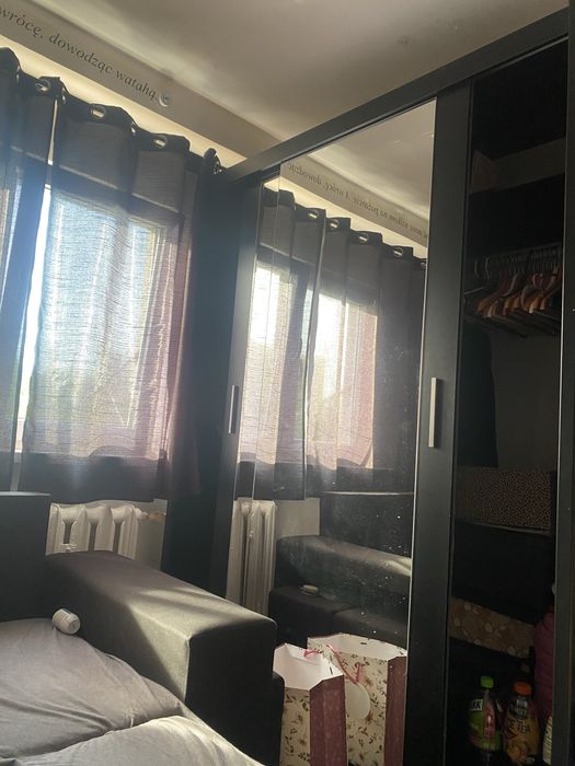 Szafa czarna 220X160