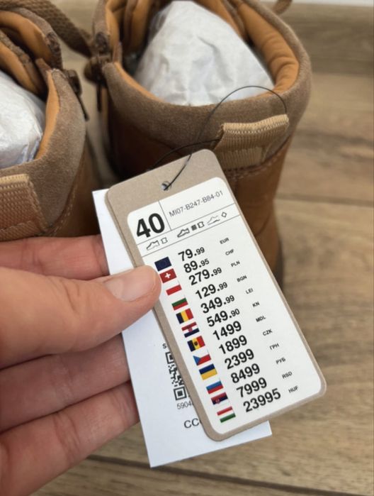 Nowe skórzane trzewiki męskie 40 Lasocki