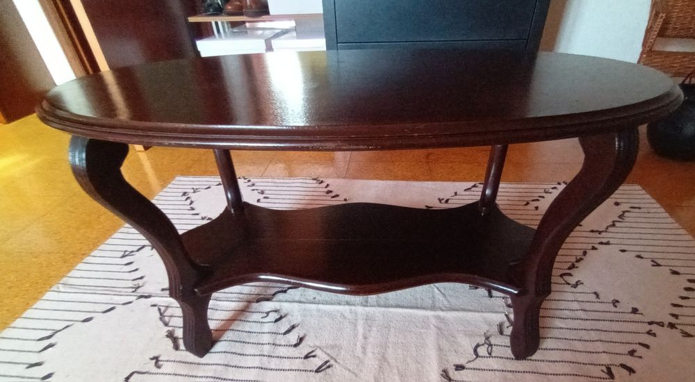 Mesa de centro - oval