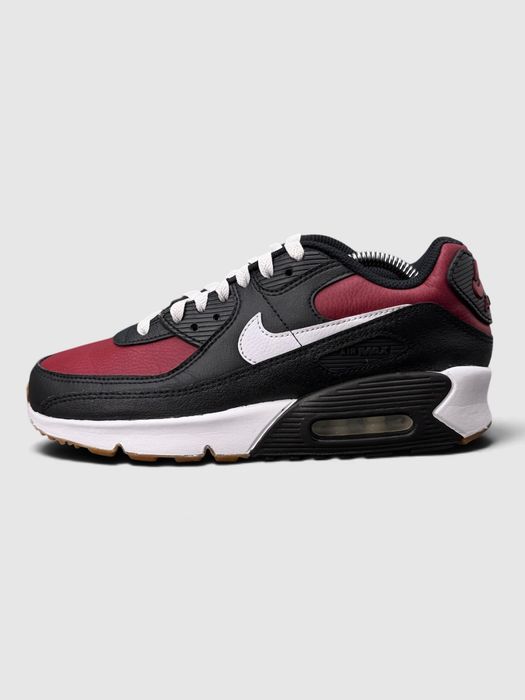Buty Sportowe Nike Air Max 90 Ltr Grade School Czarny Burgundowy Rozmiar 38.5