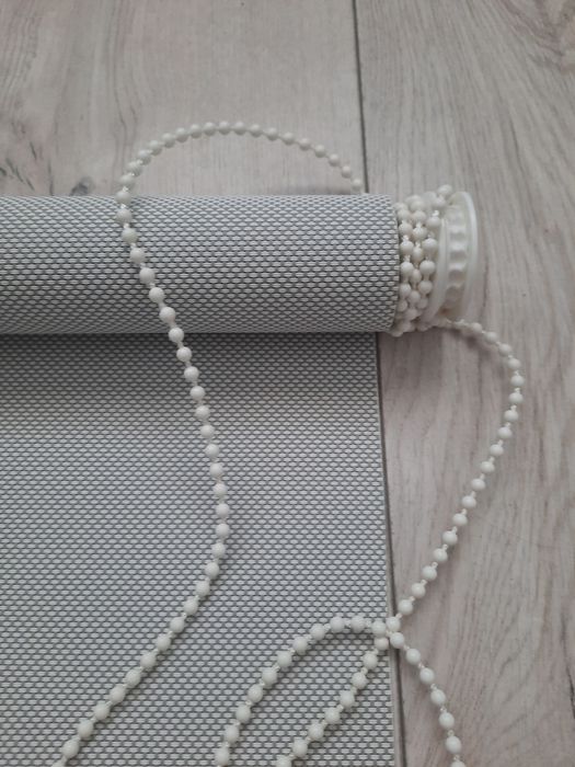 Штора ролетна, жалюзі світло-сірі