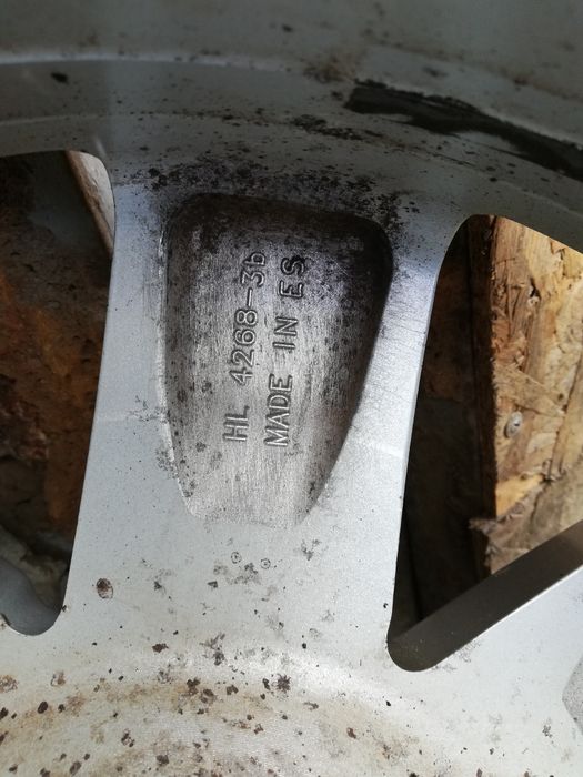 Легкосплавні диски титани Renault Scenic Megane R17 4X100 ET49