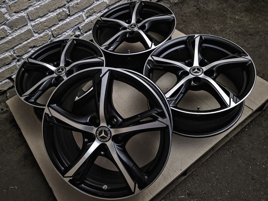 R18 5x112 Mercedes-Benz | Original | CZ | Преміум диски | Двохкольорові | Рідна фарба, ідеальний стан, без пошкоджень, без ремонтів, без дефектів