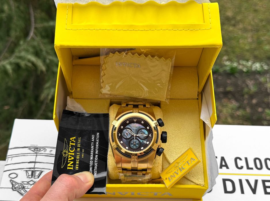 Мужские часы Invicta 29737 Reserve Bolt Zeus Swiss 53 mm. 200 MT.