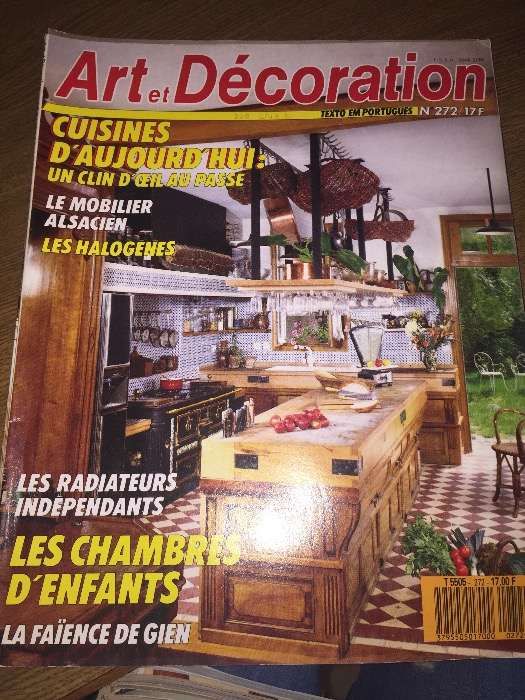 11 Revistas - Art et Décoration (desde o ano de 1982)