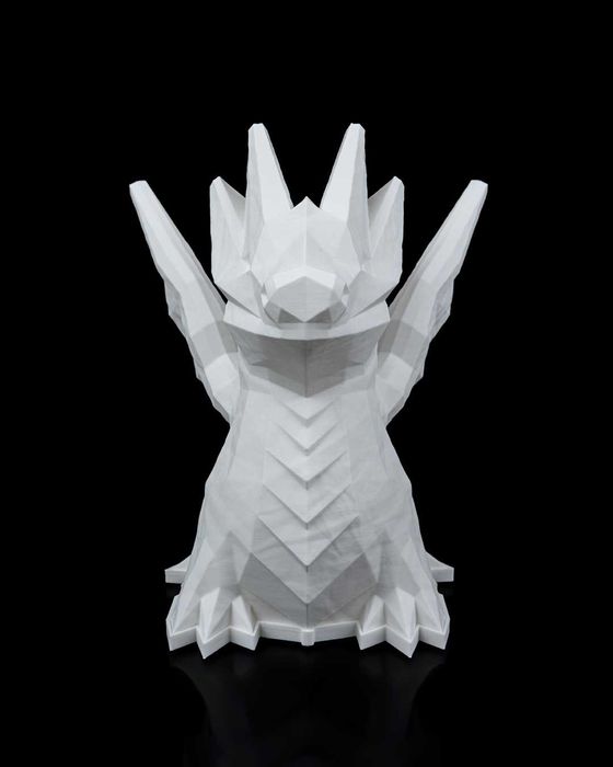 Candeeiro Dragão Low Poly LED | Decoração Fantasia | Cor à Escolha