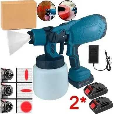 Аккумуляторный краскопульт фарбопульт бездротовий rd0013 pse-24 pse-30