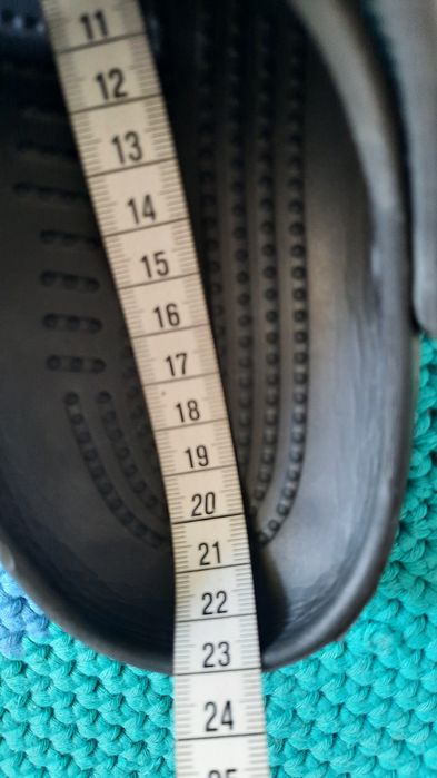 Crocs laczki gumowe r.32, klapki, plaża