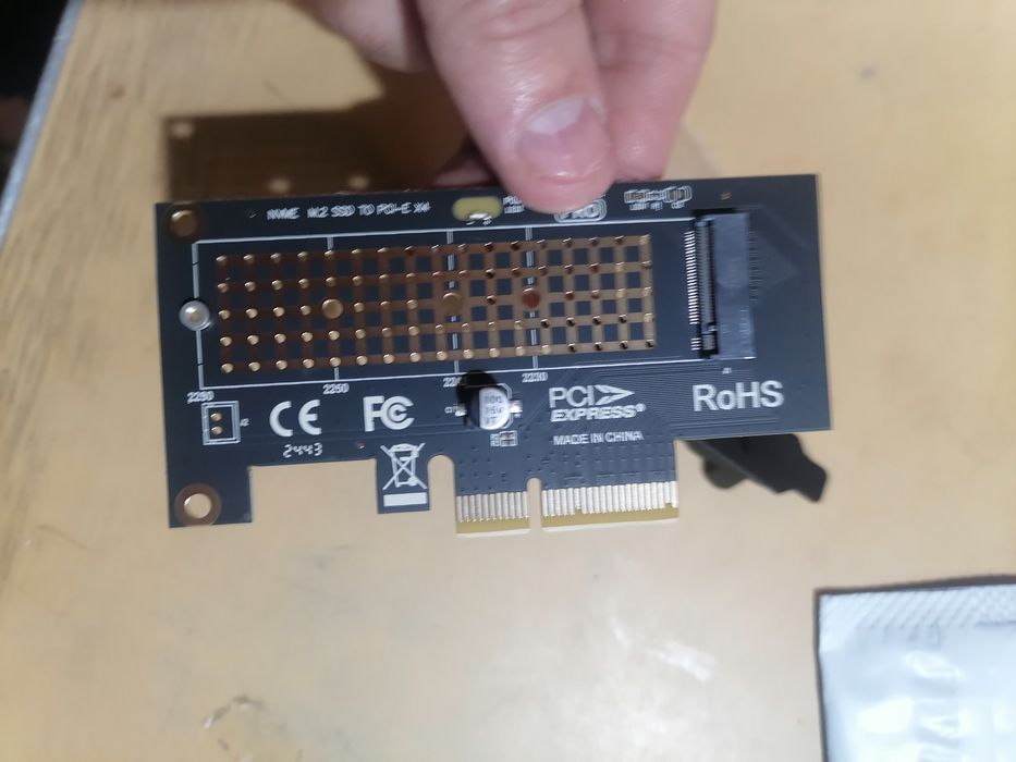 Express Card M.2 NVME to PCIe-4.0/3.0 64Gbps