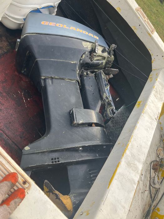 Lodka motorowa silnik evinrude 50