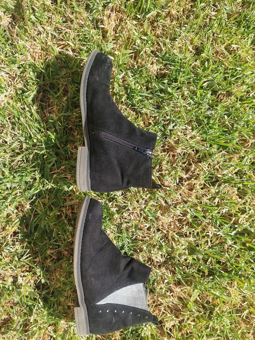 Botins pretos criança 34
