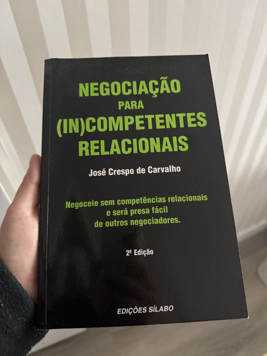 Livro Negociação para (In)Competentes Relacionais