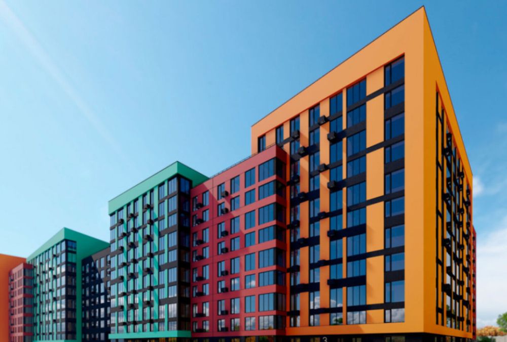 Продаж 1к квартири, 43 кв.м, ЖК Кольоровий
