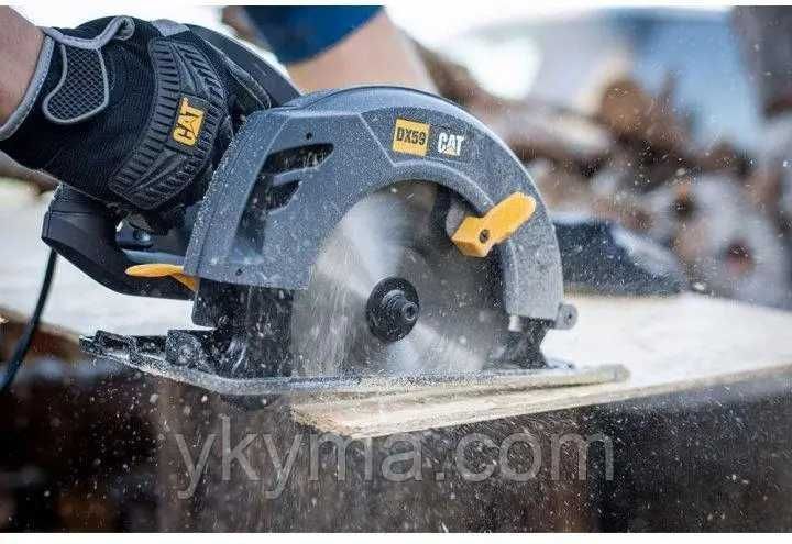Дискова циркулярна пила CAT DX59 2600Вт 5800об.мин дисковая циркулярка