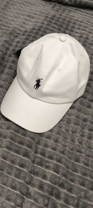 Polo Ralph Lauren czapka z daszkiem biała