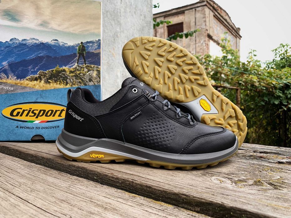 Мужские кожаные термо кроссовки Grisport Nero Dakar(4 модели) ОРИГИНАЛ